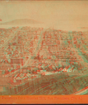 Panorama from Russian Hill, San Francisco. (No.8.) [ca. 1875] 1858?-1876?