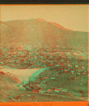 Panorama of Virginia City. 1867?-1920?