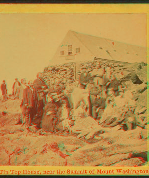 Tip Top House, near the Summit of Mount Washington. 1860?-1903?