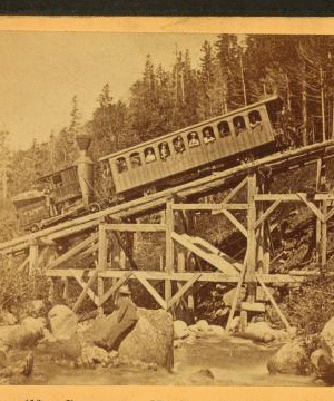 Railway up Mt. Washington. 1860?-1903?