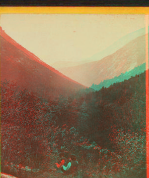 View in White Mountain Notch. 1859?-1865?