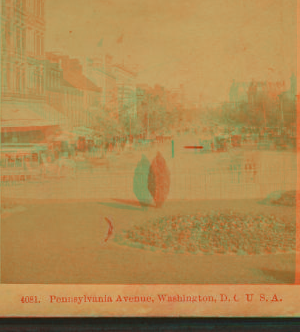 Pennsylvania Avenue, Washington, D.C., U.S.A. 1865-1920 1865?-1920?