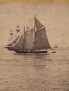 Sailing down the bay. 1859?-1875? [ca. 1860]