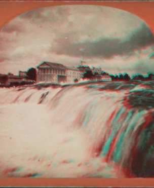 [View of Niagara Falls and Cataract House.] [1859?-1885?] [ca. 1875]