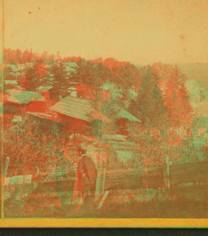 [View of Fisherville, N.H.] 1868?-1885?