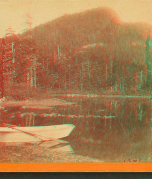 Echo Lake near the outlet. 1863?-1875?