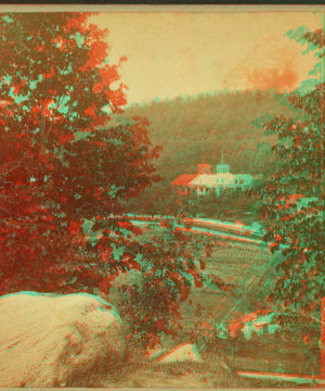 [Collins House from Mt. Peter.] 1865?-1905?