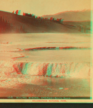 Boiling mineral springs, south basin. 1876?-1903?