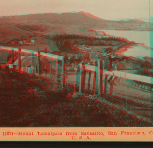 Mount Tamalpais from Sausalito, San Francisco, Cal., U.S.A. 1865?-1901 1904