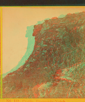 Profile, Franconia Notch. 1865?-1890?