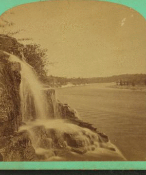 Silver cascade, near St. Anthony. 1859-1890?