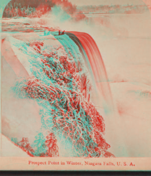 Prospect Point in Winter, Niagara Falls, U.S.A. 1895-1903