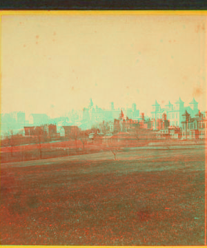 [View of Amherst College.] 1869?-1880?