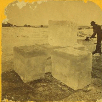 Minnesota ice harvest. 1869?-1885?