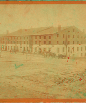 Libby Prison, north side, Richmond, Va. 1861-1865