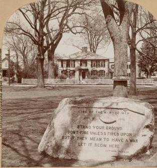 Monument to the Minute Men, Lexington, Mass., U.S.A. 1859?-1901?