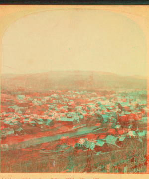 Littleton Village, from Tilton Hills. 1870?-1894? [1876-1889]