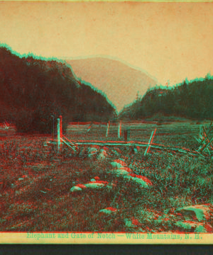 Elephant and Gate of Notch, White Mountains, N.H. [1858-1879] 1858?-1895?