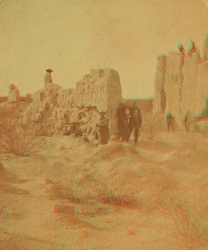 Ruins near the Great Casa Grande, Arizona. ca. 1883 1875?-1885?