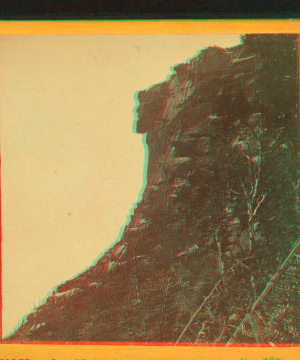 Old Man of the Mountains, Franconia Mountains, N.H. [1858-1879] 1858?-1890?