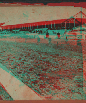 [Grand Stand, Race Course.] [ca. 1875] [1858?-1905?]