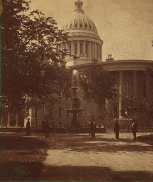 Fountain in the Park. 1870?-1885? [ca. 1875]