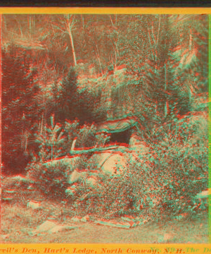 The Devil's Den, Hart's Ledge, North Conway, N.H. 1859?-1895?