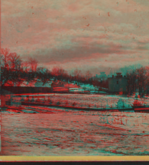 Landscape and sky, High Bridge. [1860?-1915?]