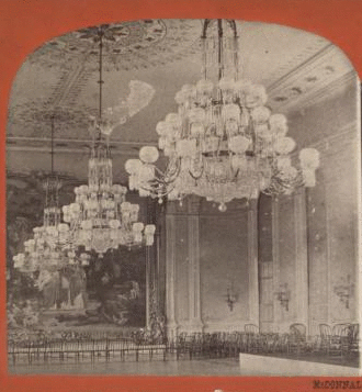 [Ball Room, (Grand Union Hotel), Saratoga.] [1870?-1880?]