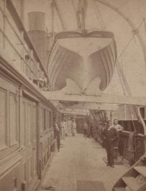 T.A. Co's steamer Pierre, looking forward main deck. [1858?-1915?]