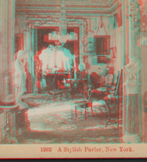 A Stylish Parlor, New York. [ca. 1885] [1860?]-1925