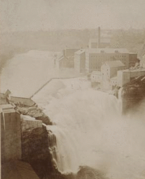 Lower and Middle Falls, Rochester, N.Y. [ca. 1890] [1860?-1900?]