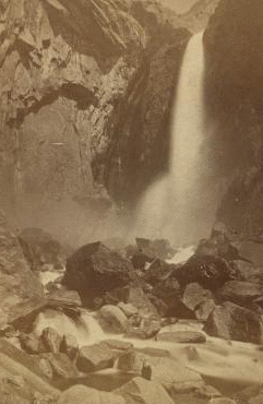 Falls of the Yosemite,  Third Fall. 1868-1873