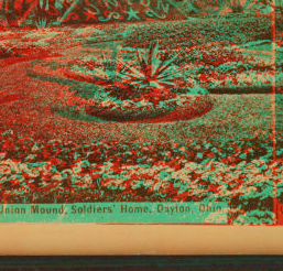 Union mound, soldiers' home, Dayton, Ohio. 1870?-1910?