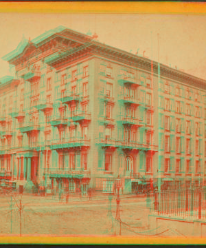 Barnum's City Hotel, Monument Square, Baltimore. 1858?-1890?