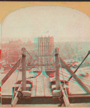 [Brooklyn Bridge.] [1867?-1910?]