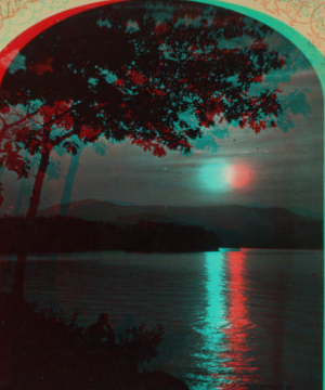 Moonlight on Lake George. [1870?-1885?]