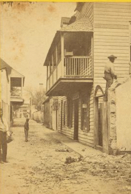 Charlotte St., St. Augustine, Florida. 1868?-1895?
