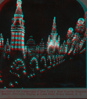 One of the attractions of New York's most popular pleasure resort - electrical display at Luna Park, Coney Island, N.Y. c1906 [1865?]-1919