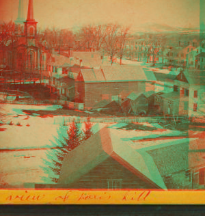 View of Paris Hill, Oxford County, Maine. 1869?-1895?