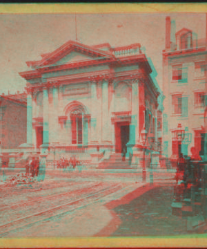 Bank for Saving, Bleeker Street. [ca. 1865] [1860?-1880?]