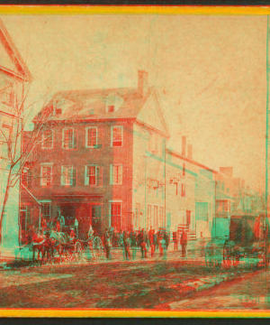 Marshal House, Alexandria, the scene of Col. Ellsworth's assassination., 1861-1865