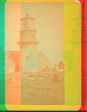 Gay Head lighthouse. 1865?-1885?