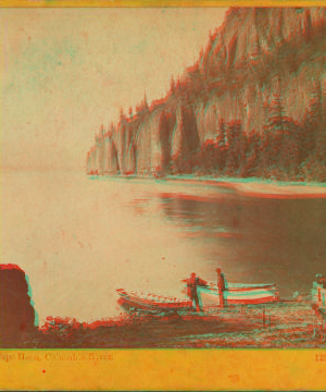 Cape Horn, Columbia River. 1867 1867-1875?