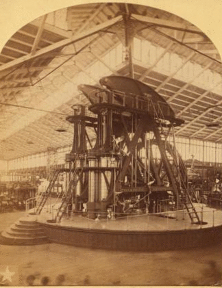 Corliss engine. 1876