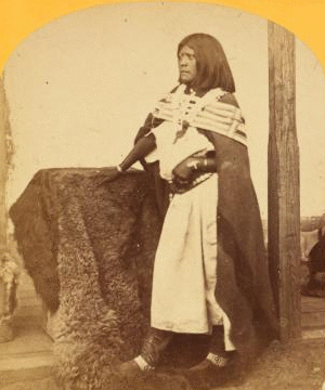 Pah-ge, a Ute squaw, of the Kah-poh-teh band, northern New Mexico. 1874