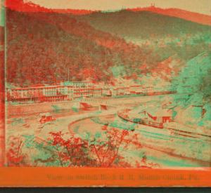 View on Switchback R.R., Mauch Chunk, Pa. 1859-1885?