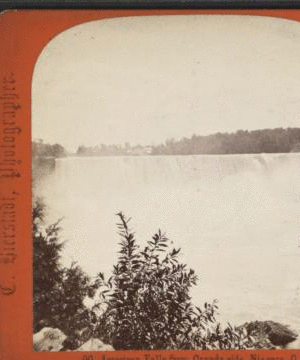 American Falls from Canada side, Niagara, O.W. 1860?-1895?
