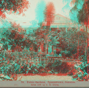 Public Gardens, Spanishtown, Jamaica. 1899