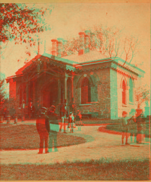 [Sedgeley Guard House, Fairmount Park.] 1860?-1910?